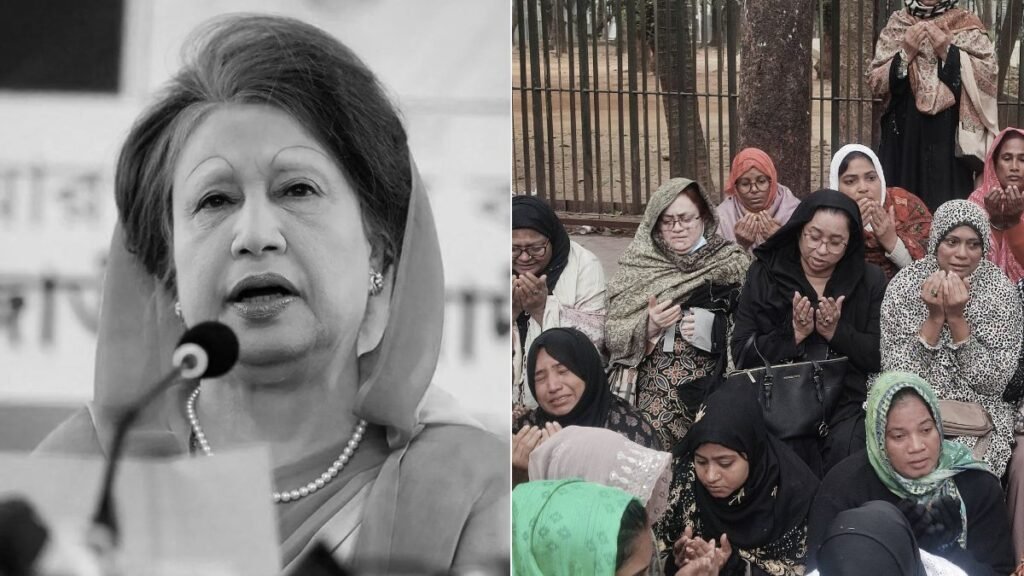 ‘মা’কে হারিয়ে ডুকরে কাঁদছেন নারী নেত্রীরা, গুলশান কার্যালয়ে শোকের মাতম