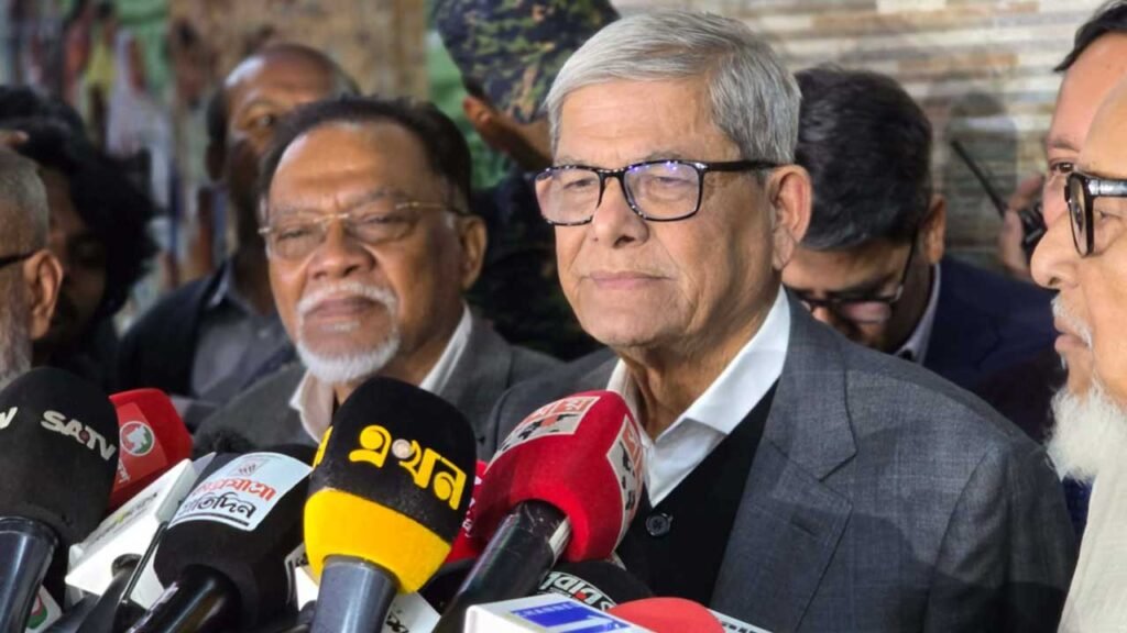 নির্বাচন কমিশনের স্বচ্ছতা নিয়ে বিএনপির প্রশ্ন : মির্জা ফখরুল