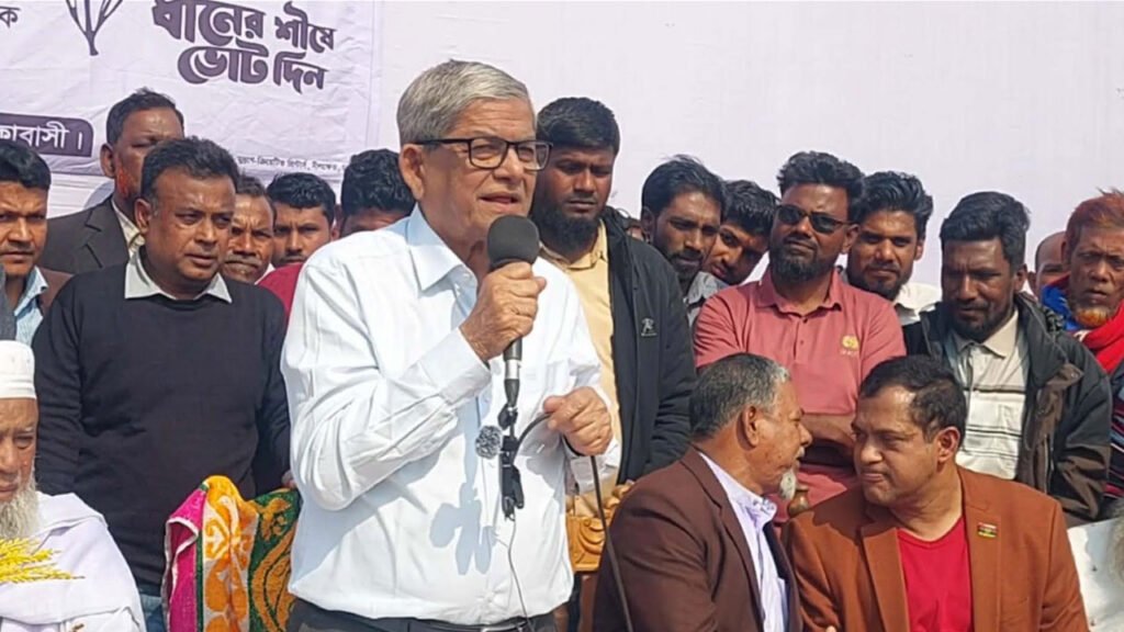 ‘সত্যের পথেই ছিলাম, তাই মুক্ত বাতাস পেয়েছি’, ঠাকুরগাঁওয়ে মির্জা ফখরুল