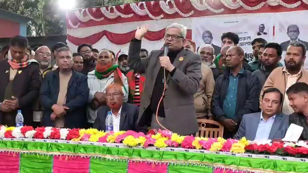 যারা স্বাধীনতা চায়নি, তাদের হাতে ক্ষমতা গেলে দেশ টিকবে না- মির্জা ফখরুল