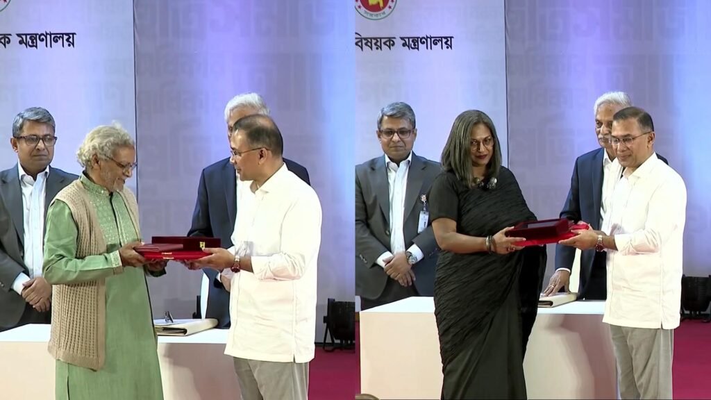 বর্ণাঢ্য আয়োজনে একুশে পদক ২০২৬ প্রদান, সৃজনশীলতার স্বীকৃতি দিলেন প্রধানমন্ত্রী তারেক রহমান