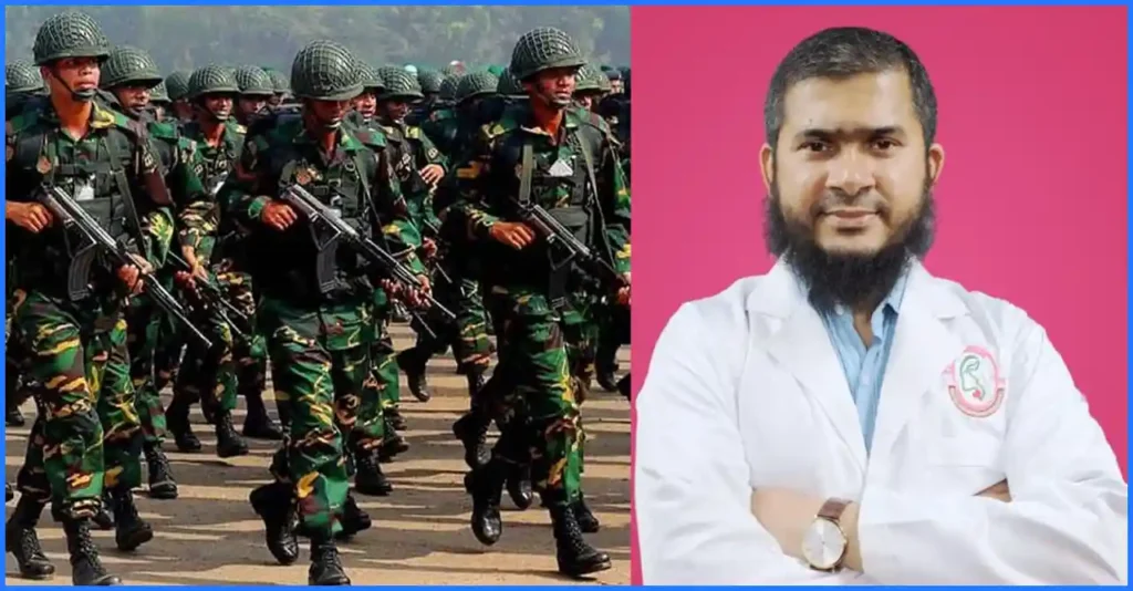 আইন ভাঙতে চেয়ে সেনাবাহিনীকে হুমকি জামায়াত প্রার্থীর
