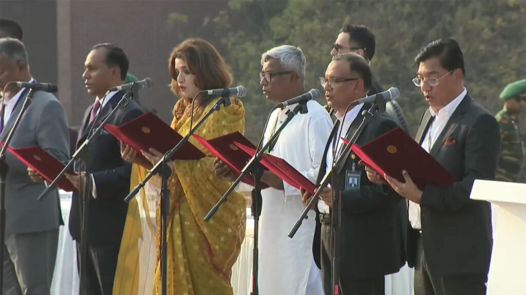 শপথ নিলেন তারেক রহমান সরকারের ২৪ প্রতিমন্ত্রী